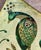 Whimsical Late 20th-Century Reverse Painted Glass Decorative Peacock Tray For Sale - Image 9 of 18