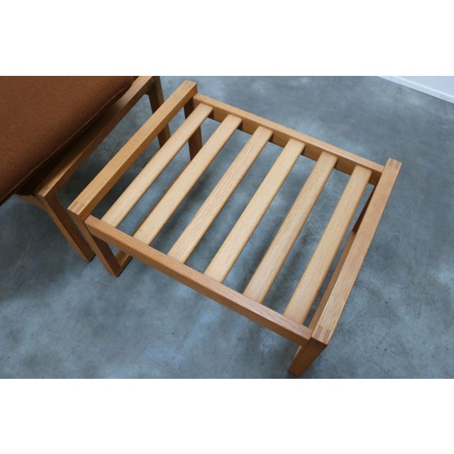 Mid-Century Model 2254 Lounge Chairs with Ottomans by Børge Mogensen for Fredericia, Set of 4 For Sale - Image 18 of 18