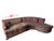 Taupe Mid Century Modern Serpentine 2 Piece Sectional Sofa For Sale - Image 8 of 8