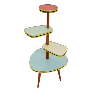 Vintage German Plant Stand, 1950s For Sale