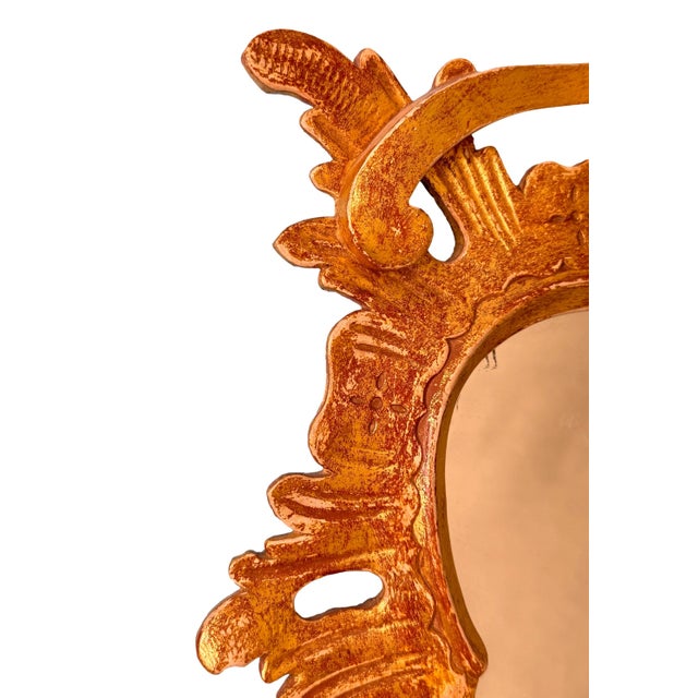 Wood 18th Century Rococo Chippendale Giltwood Wall Mirrors, 1760, Set of 2 For Sale - Image 7 of 16