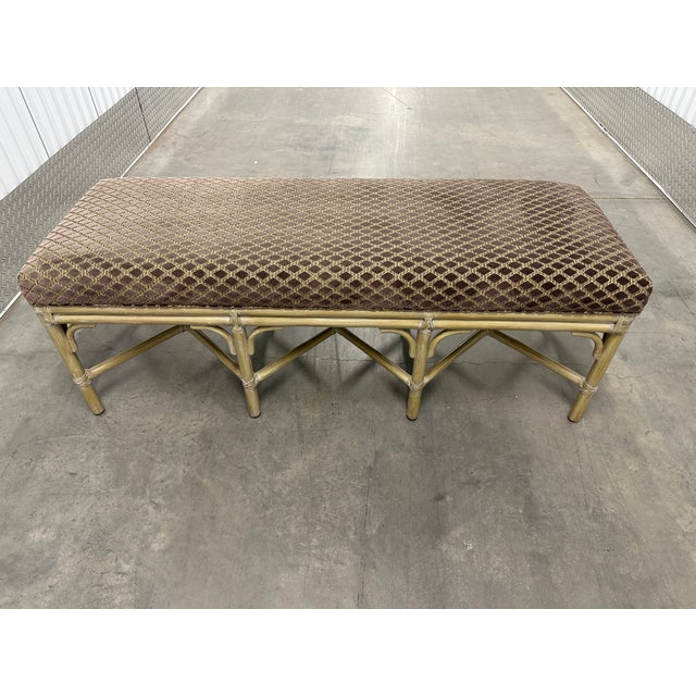 1990s McGuire Organic Modern Bench For Sale - Image 13 of 15