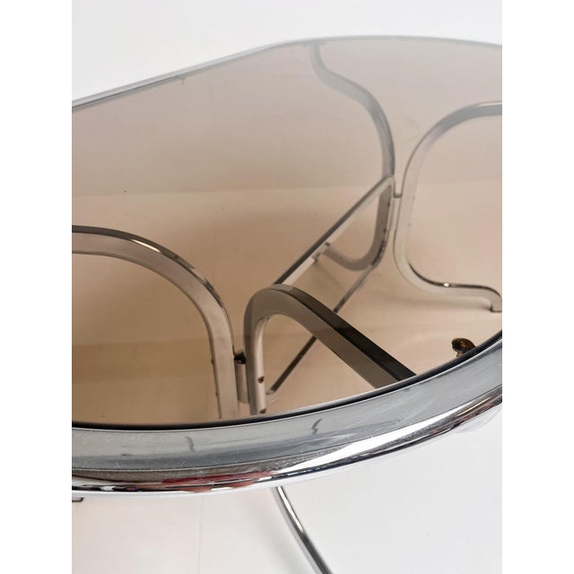 Industrial Glass Dining Table by Gastone Rinaldi for Rima, 1970s For Sale - Image 3 of 12