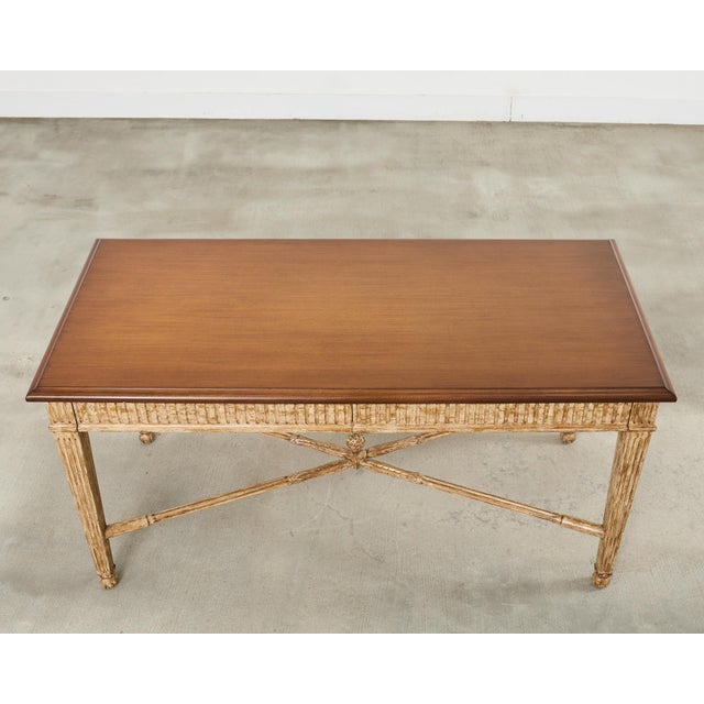Nancy Corzine Nancy Corzine Neoclassical Laurel Desk Writing Table For Sale - Image 4 of 12
