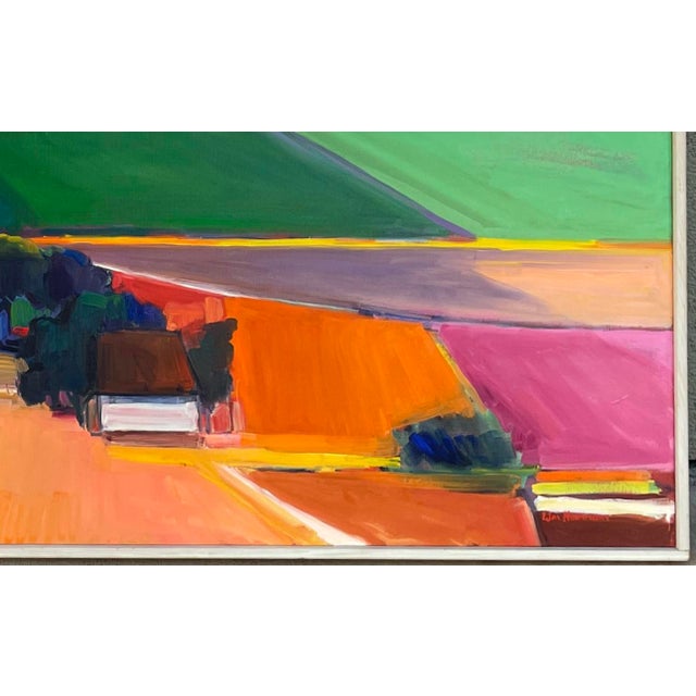 Vintage William B Hannum Landscape. - For Sale - Image 4 of 8