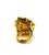 Bochic “Capri” Vintage Multi Fancy Sapphire and Yellow Sapphire Cocktail Ring — 18K Gold & Silver Signed Masterpiece •...