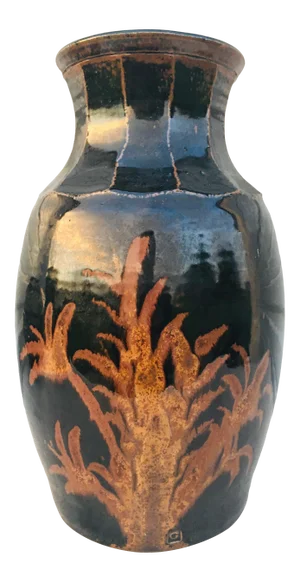 Mid Century Artisan Studio Pottery Vase.