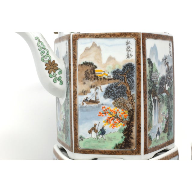 Vintage Seizan Porcelain Tea Service Set of 7 Chairish