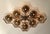 Fabio Ltd 21st Century Hive Bronze Smoky Bubbles Murano Flush Mount by Fabio LTD For Sale - Image 4 of 5