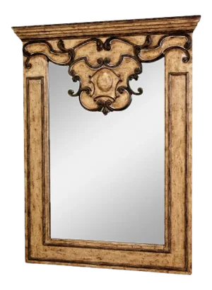 Spanish Baroque-Style Pier Mirror - "Magnificence Classic"