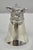 Vintage Pewter Fox Head Silver Plated Stirrup Cup Hunting Equestrian Shot Glass For Sale - Image 13 of 13