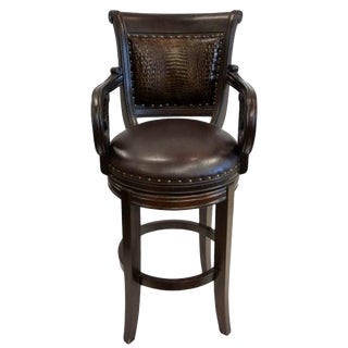 Modern French Tuscan Ranch Bar Stool