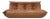 French Togo T3-Seater Sofa in Cognac Leather by Michel Ducaroy for Ligne Roset For Sale