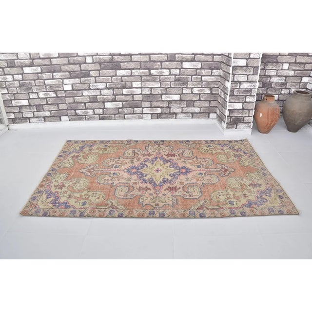 Oushak Anatolian Area Rug For Sale In Phoenix - Image 6 of 10