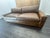 Wood Rh Maxwell Leather 2-Cushion Sofa | Italian Brompton Leather – Cocoa | Down-Feather Fill For Sale - Image 7 of 18
