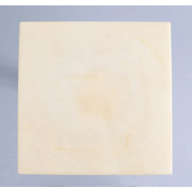 Italian Alabaster Pedestal, 1960s For Sale - Image 4 of 10