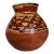 Late 19th Century French Jaspe Pottery Vase For Sale