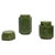 Oriental Ceramic Vases, 1960, Set of 3 For Sale - Image 3 of 7