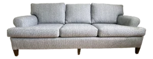 1950s Attributed Baker Vintage Sofa Newly Re-Upholstered.