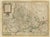 Antique map titled 'Beauvaisis - Comitatus Belovacium'. Old map of the region of Beauvais, France. This map originates...