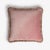 Early 21st Century Happy Pink Velvet Cushion with Multi-Colored Fringe by Lorenza Briola for LO DECOR For Sale - Image 5 of 5