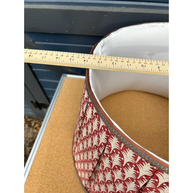 Mary Jane McCarty Designs Large Handmade Lampshades/Pair For Sale - Image 4 of 7