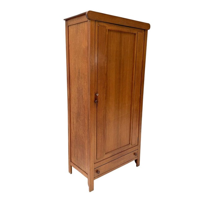 Art Deco Modernist One-Door Armoire by Cornelis Van Der Sluys, 1920s For Sale - Image 6 of 14