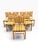 Mid-Century Modern Set of Seven Danish Oak Dining Chairs by Henning Kjærnulf For Sale - Image 3 of 17