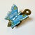 This little enamel painted brass butterfly paper clip is by Allied Brass out of Virginia. We love the bright sky blue and...