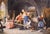 Italian Late 20th Century Italian Oil Painting After Torriglia L’Altalena For Sale - Image 3 of 12