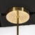 Metal Mid-Century Rounded Brass Pendant Chandelier With Circular Cutout Detailing For Sale - Image 7 of 14