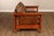 Bassett Furniture Mission Style Oak Spindle Settee For Sale - Image 14 of 18