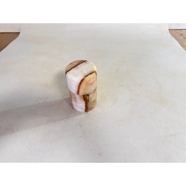 Italian Onyx Vide Poche or Box with Beige Lid, Italy, 1970 For Sale - Image 4 of 8
