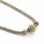 John Hardy 3 Bead Dot Sterling Silver 18k Yellow Gold Enhancer Pendant Necklace For Sale - Image 9 of 10