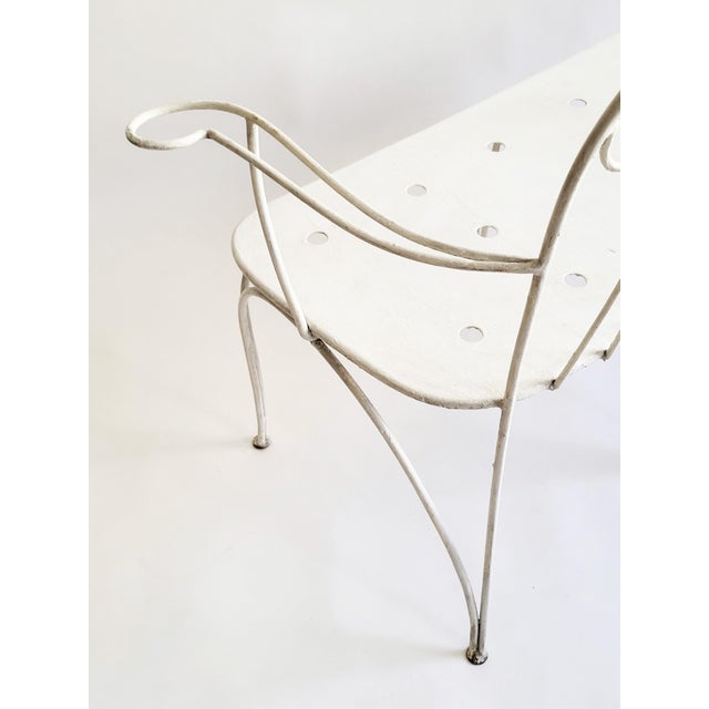 Mid-Century Viennese Garden Bench from Stanislaus Karasek & Co., Austria, 1950s For Sale - Image 9 of 12