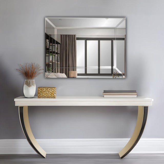 Silver Camden Accent Mirror For Sale - Image 8 of 8