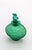 Vintage French Perfume Bottle in Emerald Green Glass by René Lalique, 1920 For Sale - Image 6 of 11
