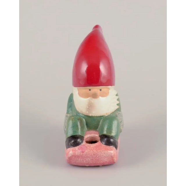 Ceramic Candlestick by Lisa Larson for Gustavsberg, Late 20th Century For Sale - Image 3 of 7