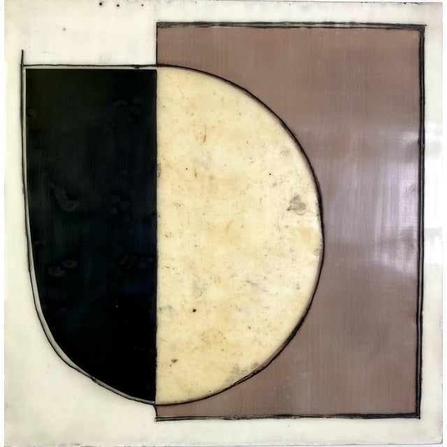 Encaustic Mixed Media Paintings by Gina Cochran "Tinderbox" - 16 Panels For Sale - Image 10 of 18