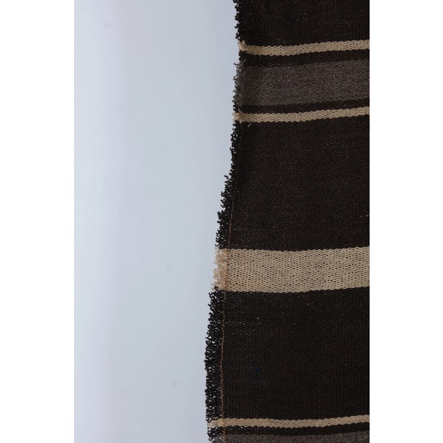 Turkish Striped Kilim Rug 5'6'' X 8'3'' For Sale - Image 10 of 12