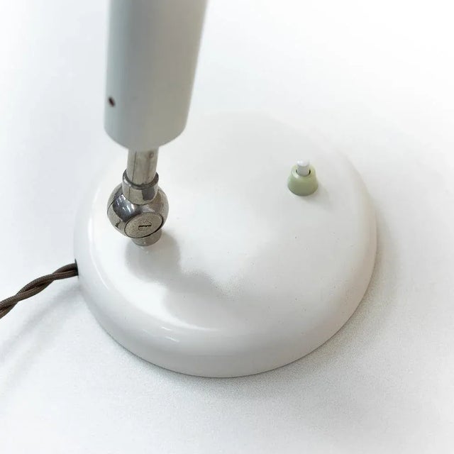 Mid-Century Modern Vintage Swiss Desk Lamp, 1950s For Sale - Image 3 of 8