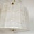 White Murano Glass Chandelier 1970s For Sale - Image 9 of 12