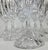 Glass Late 20th Century Hollywood Regency Crystal Goblets- Set of Six For Sale - Image 7 of 16
