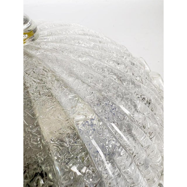 20th Century Glass Ceiling Light Fixture, France For Sale - Image 12 of 15