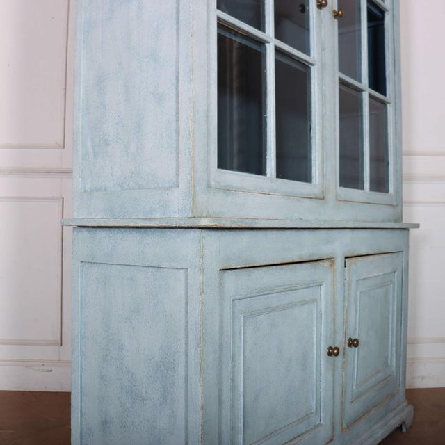 French Glazed Kitchen Cupboard For Sale - Image 16 of 18