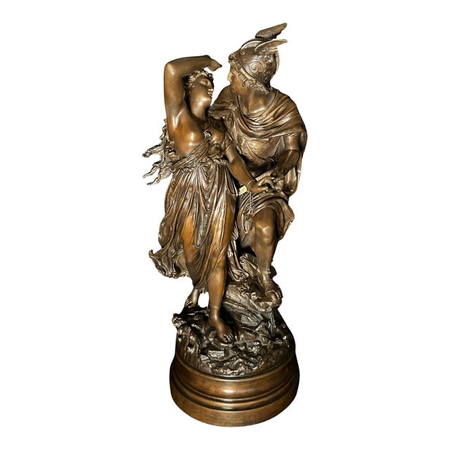 Late 19th Century Bronze Group "Perseus And Andromeda" By Jean-Louis Gregoire For Sale