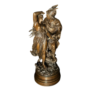 Late 19th Century Bronze Group "Perseus And Andromeda" By Jean-Louis Gregoire