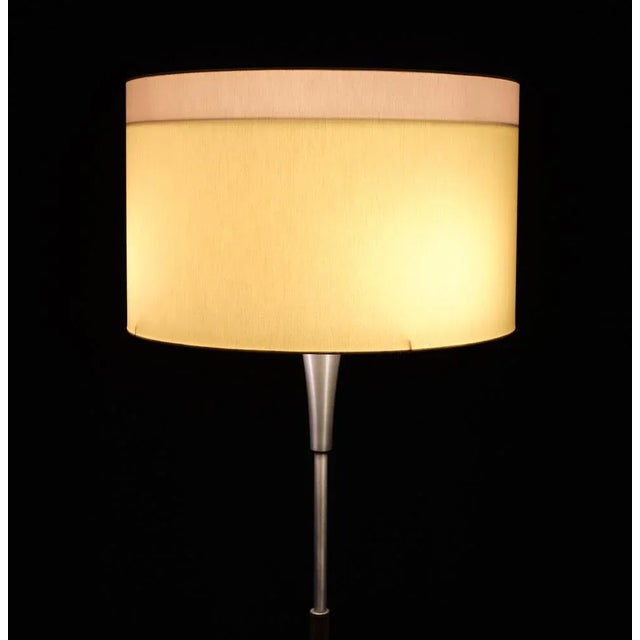 Mid-Century Modern Floor Lamp in Aluminum attributed Raak, Holland, 1978 For Sale - Image 3 of 11