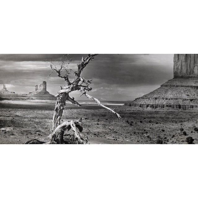 Photography "Monument Valley" Black and White Photograph For Sale - Image 7 of 7
