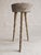 Wood Rustic Bleached Wood Tripod Stool with Turned Legs For Sale - Image 7 of 7